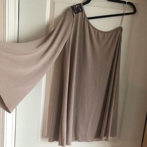 One shoulder dress